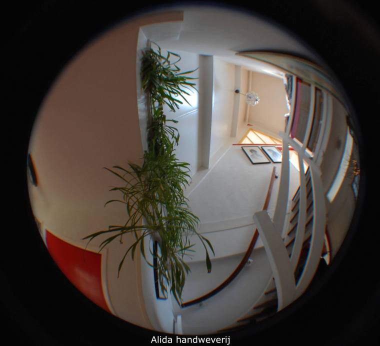 de weg naar mijn weefwerkplaats