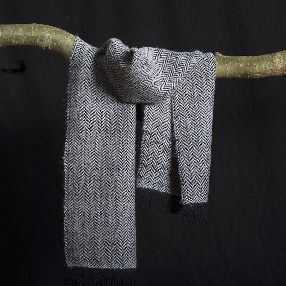 shawl alpaca visgraad kopie