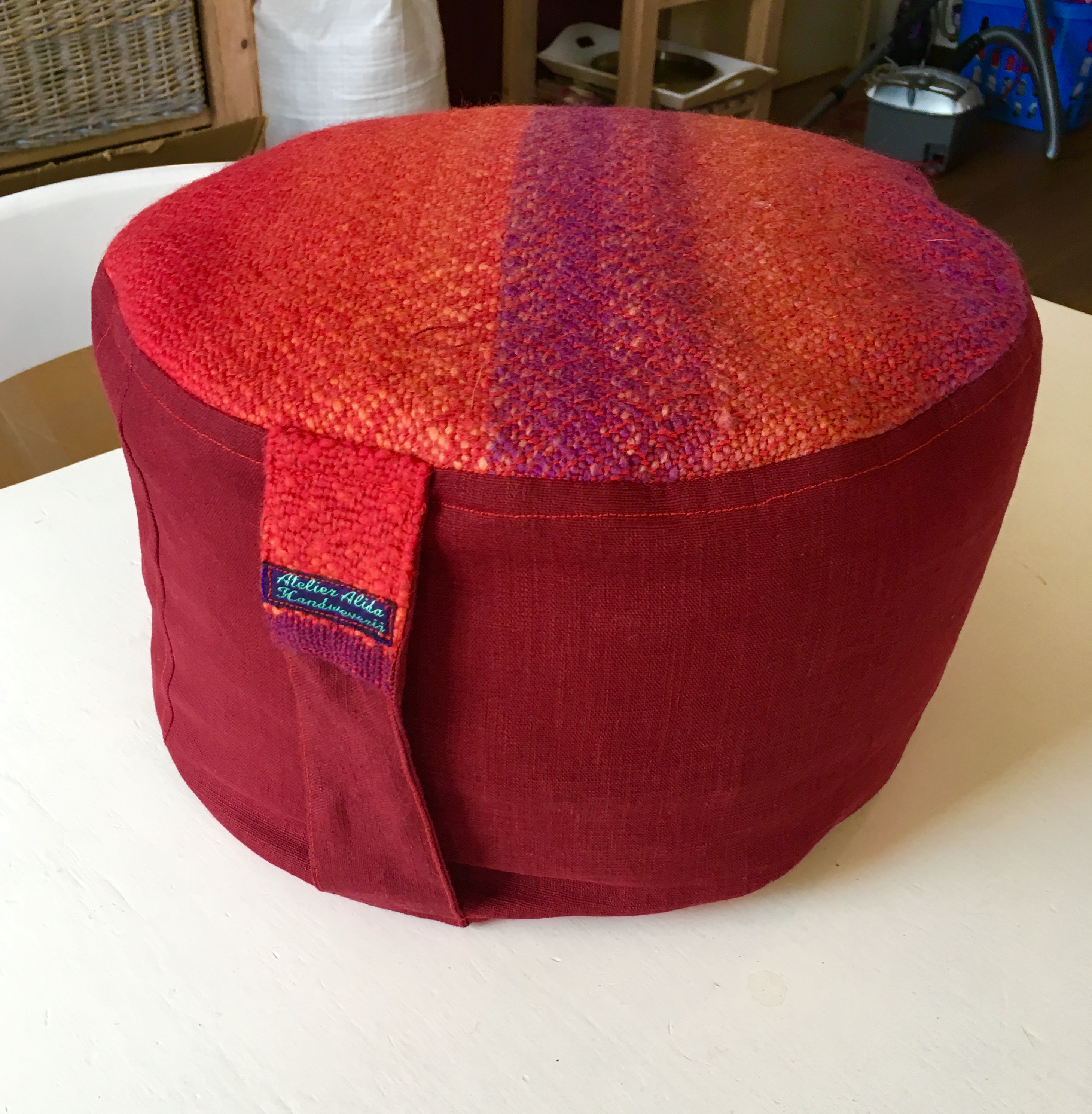 meditatiekussen rood