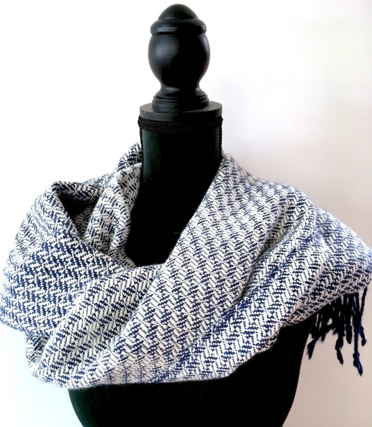 shawl o, blokkeper alpaca zijde